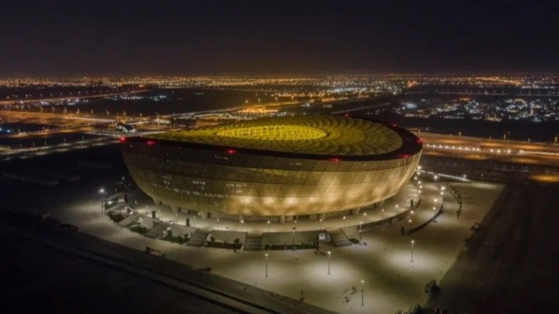 ¡Increíble! Inauguraron el estadio de Lusail y cantaron por Argentina los fans en Qatar, casi todos indios